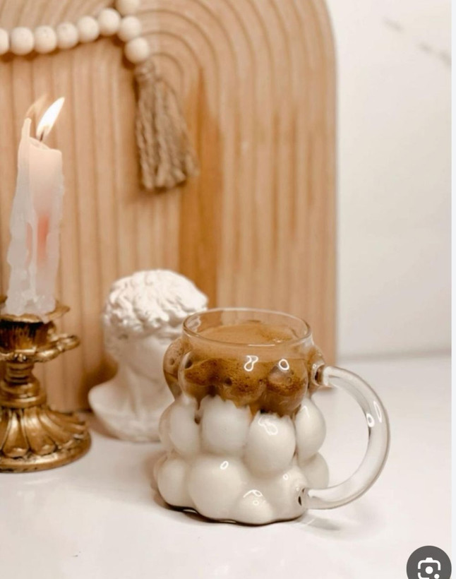 لیوان حباب دار پیرکس بادسته